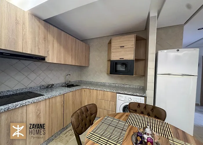 Premium Hivernage Amazigh 2Br Flat - Zayane Homes